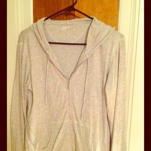 Gap Body lightweight jersey zip up.