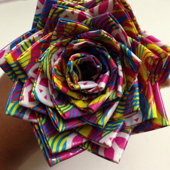 Accessories - Handmade duct tape pen peace sign