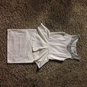REDUCED PRICE!: Charlotte Russe White Peplum Dress