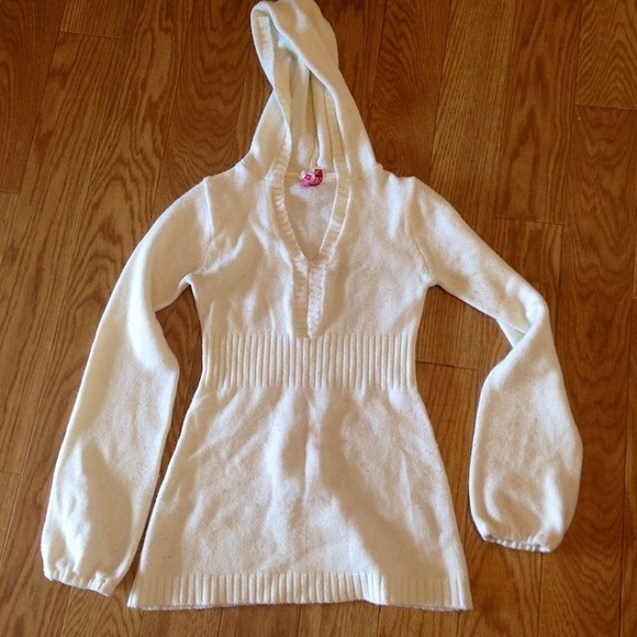 Sweater dress.