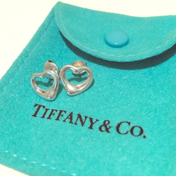 Tiffany's Elsa Peretti open heart earrings