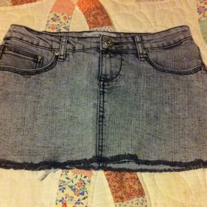 Lazer Jeans black/Grey skirt
