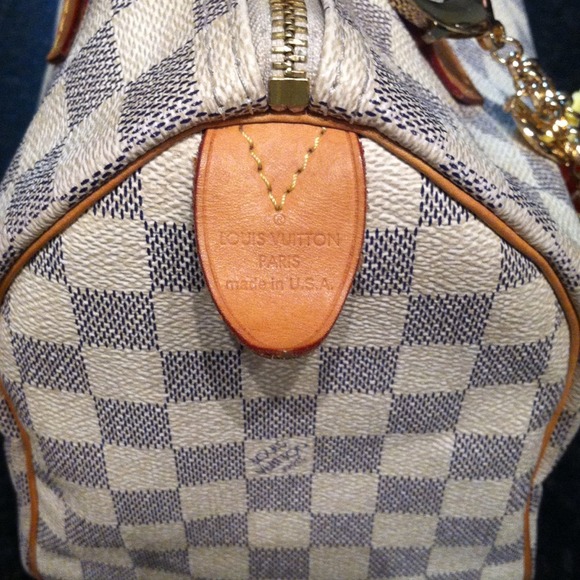 💯% AUTHENTIC Louis Vuitton Speedy Azur 25 - Picture 3 of 4