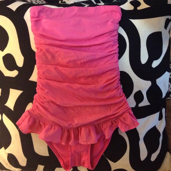 Juicy Couture One Piece Hot Pink Bathingsuit