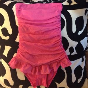 Juicy Couture One Piece Hot Pink Bathingsuit