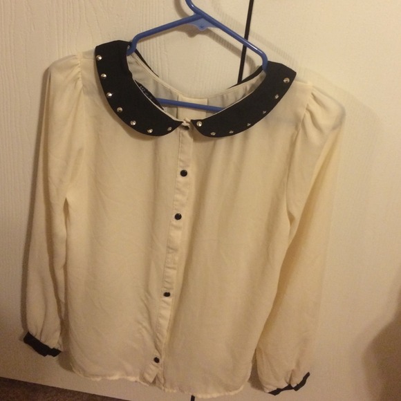 Chiffon Forever 21 Shirt - Picture 2 of 2