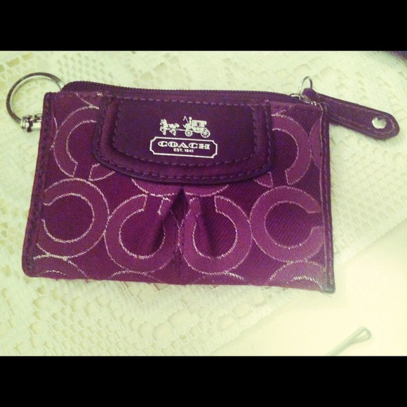 Coach Card Holder