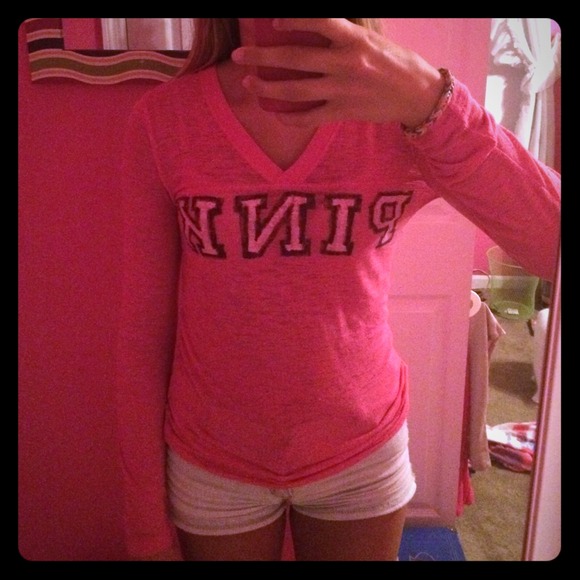 long sleeve Pink shirt