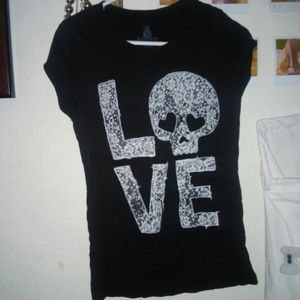 Love skull top