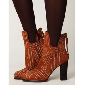 Jeffrey Campbell Fiona Quilted Ankle Boot