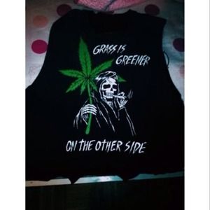 Grass is greener on the other side tank