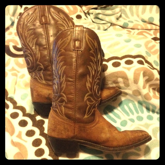 Brown Laredo Cowboy Boots