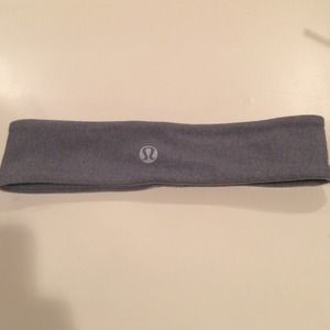 Grey lulu lemon headband