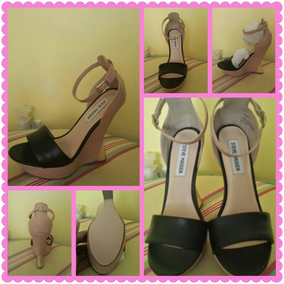 Brand New Steve Madden Grannted Wedges - Picture 5 of 5