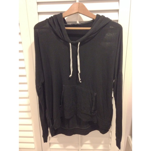 brandy melville hoodie black