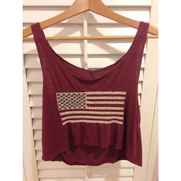 brandy melville cropped tank top