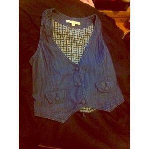 Denim Vest F21