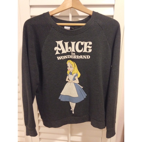 forever 21 Alice in wonderland sweater