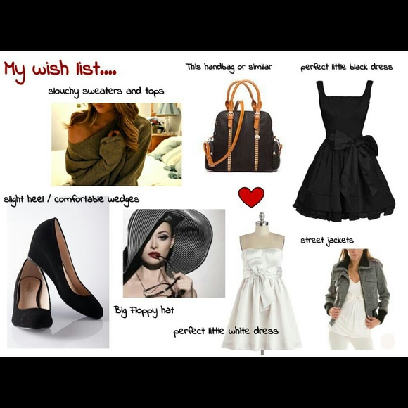 My wish list! Iso!