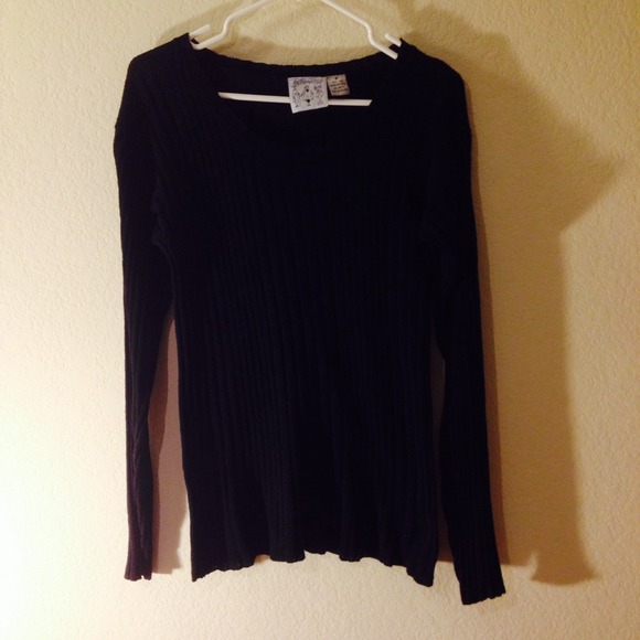 Black Anthropologie sweater