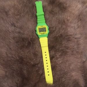 Green Timex Watch