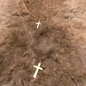 Long Cross Necklace