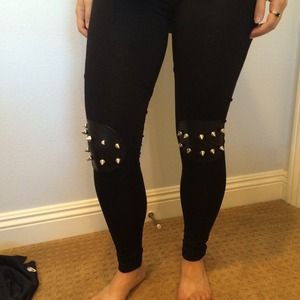 Spiked Leggings