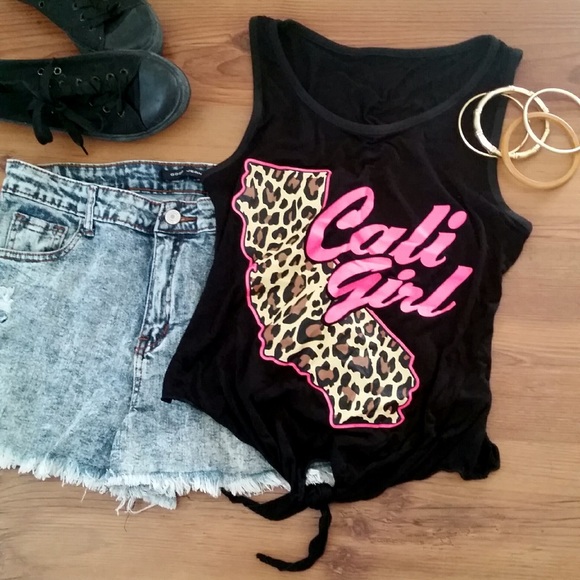 NEW!!! cali girl tank top