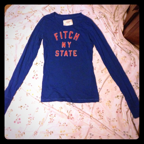 A&B Long-sleeved dark blue shirt