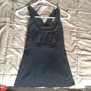 Lululemon Run Stuff Your Bra Tank. Black. Size 4.