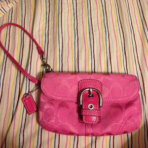 Coach wristlet