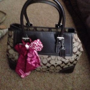 Coach purse and nike shoes-size 9!