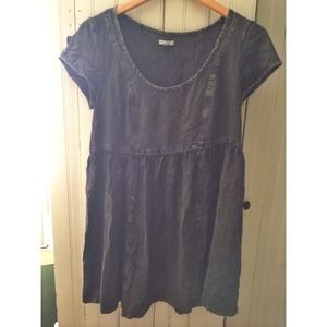 Urban Outfitters Grey Babydoll Dress