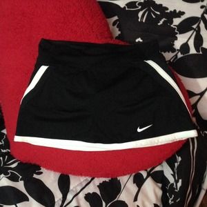 Bundle of nike tennis skirt, shirt, red skirt