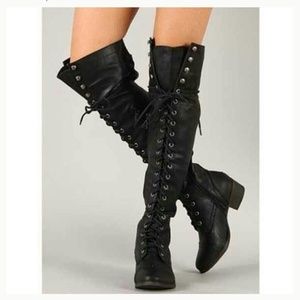Over the knee boots