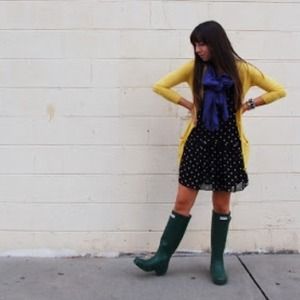 J.Crew Yellow Cardigan