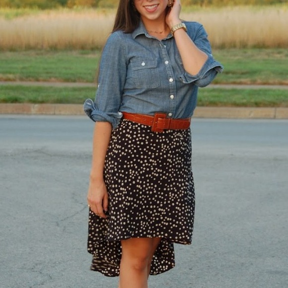 J.Crew Chambray Skirt