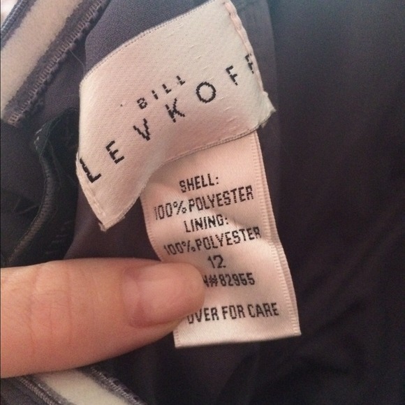 Bill levkoff dress style 156 in pewter - Picture 4 of 4