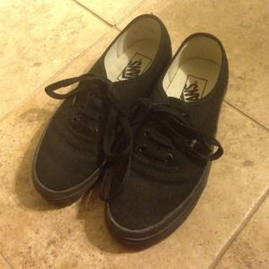 Black Vans