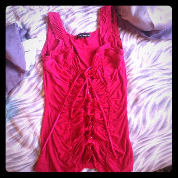 A size small forever 21 corset tank top
