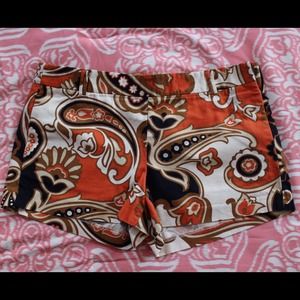 Paisley print J Crew shorts!
