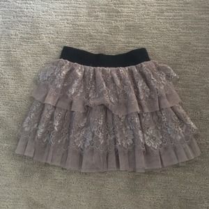 Tillys tiered lace skirt