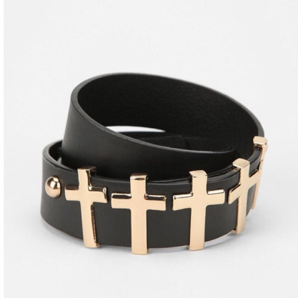 Gold Cross Belt