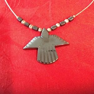 Liquid Silver and Hematite Necklace