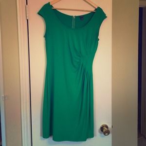 Green dress from Ann Taylor