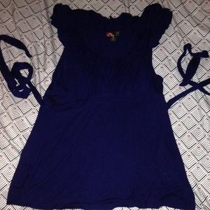 NAVY BLUE FOREVER 21 TANK TOP
