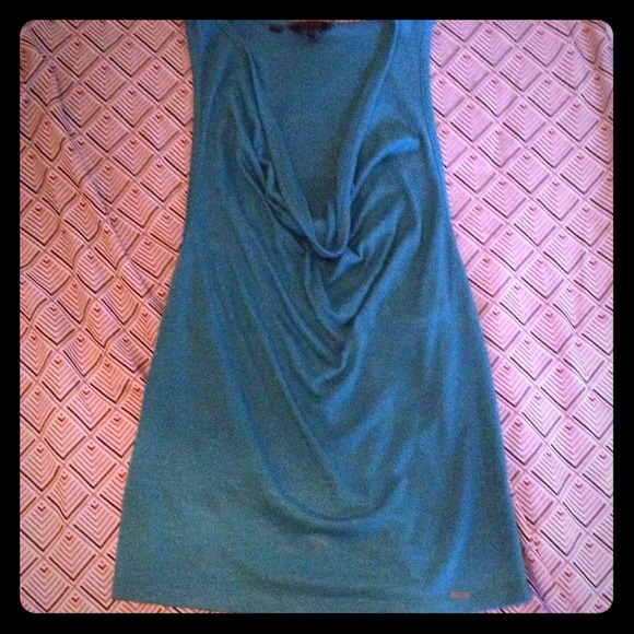 BLUE GUESS TANK TOP