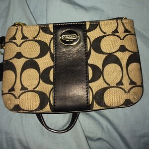 Coach wristlets