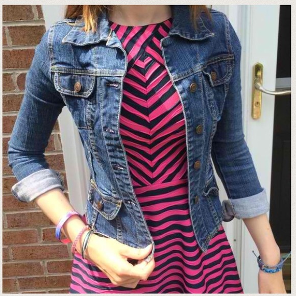 Jean Jacket, Shirt, & Vera Bradley bundle