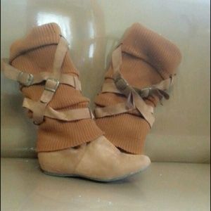 Brown boots